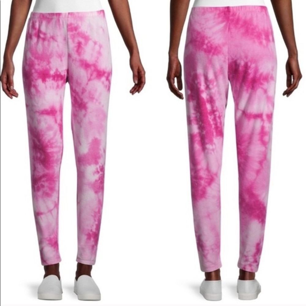 WILDFOX Pink Tie Dye Love Potion Jogger Sweatpants